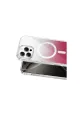 Onegif Apple İphone 16 Pro Max Sora Simli Magsafe Kapak - Kırmızı