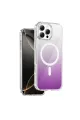 Onegif Apple İphone 16 Pro Max Sora Simli Magsafe Kapak - Mor