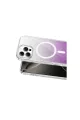 Onegif Apple İphone 16 Pro Max Sora Simli Magsafe Kapak - Mor