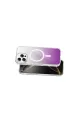Onegif Apple İphone 16 Pro Max Sora Simli Magsafe Kapak - Mor
