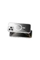 Onegif Apple İphone 16 Pro Max Sora Simli Magsafe Kapak - Siyah