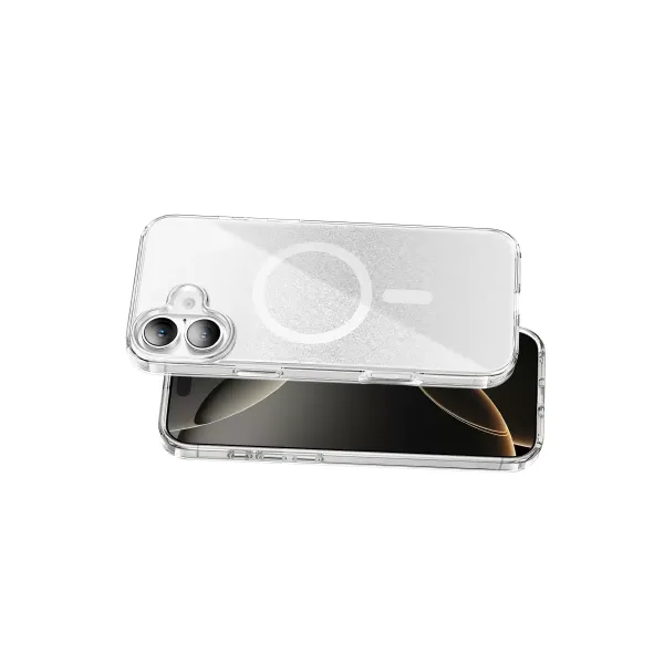 Onegif Apple İphone 17 Sora Simli Magsafe Kapak - Beyaz