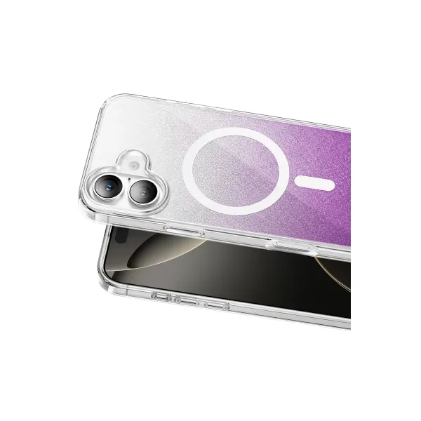 Onegif Apple İphone 17 Sora Simli Magsafe Kapak - Mor