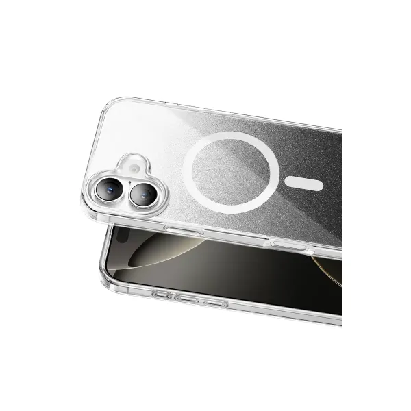 Onegif Apple İphone 17 Sora Simli Magsafe Kapak - Siyah