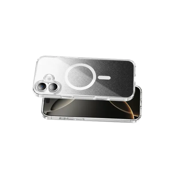 Onegif Apple İphone 17 Sora Simli Magsafe Kapak - Siyah