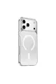 Onegif Apple İphone 17 Pro Sora Simli Magsafe Kapak - Beyaz