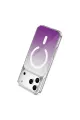 Onegif Apple İphone 17 Pro Sora Simli Magsafe Kapak - Mor