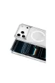 Onegif Apple İphone 17 Pro Max Sora Simli Magsafe Kapak - Beyaz