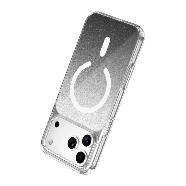 Onegif Apple İphone 17 Pro Max Sora Simli Magsafe Kapak - Siyah