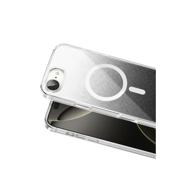 Onegif Apple İphone 17e Sora Simli Magsafe Kapak - Siyah