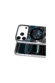 Onegif Apple İphone 17 Pro Max Mila Dalgalı Magsafe Kapak - Lacivert