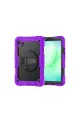 Samsung Galaxy Tab A11 Plus Kılıf Amazing Tablet Kapak - Mor