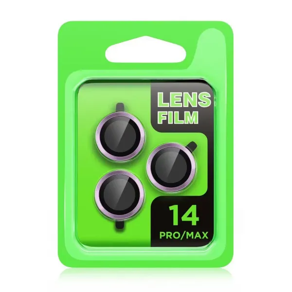Apple İphone 14 Pro Max Raze Metal Kamera Lens - Siyah