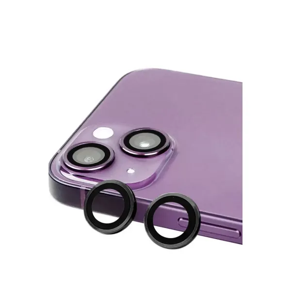 Apple İphone 15 Raze Metal Kamera Lens - Siyah