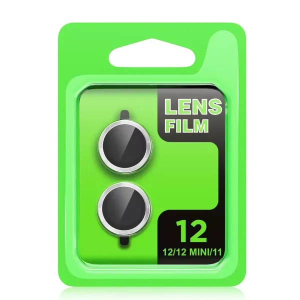 Apple İphone 11 Raze Metal Kamera Lens - Siyah