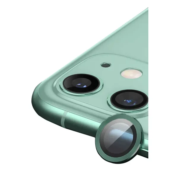 Apple İphone 11 Raze Metal Kamera Lens - Yeşil
