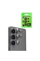 Samsung Galaxy S25 Ultra Raze Metal Kamera Lens - Siyah