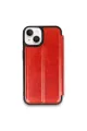 Apple İphone 14 Kılıf Flip Cover - Kırmızı