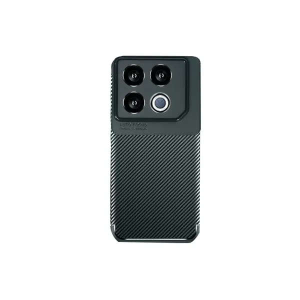 İnfinix Gt 20 Pro Kılıf Auto Focus Karbon Kapak - Koyu Yeşil