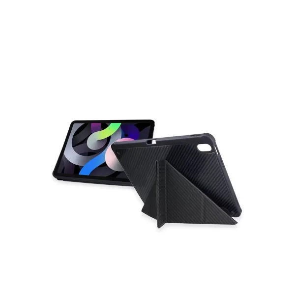 Apple İpad Pro 13 (2024) Kılıf Color Karbon Tablet Kılıfı - Derin Mor