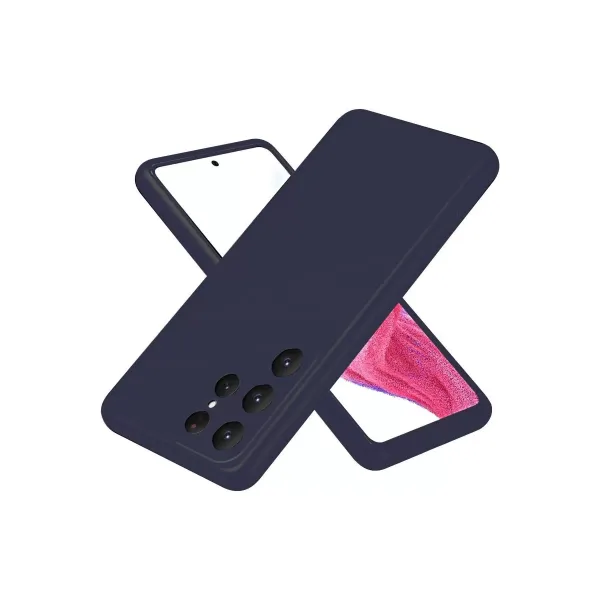 Samsung Galaxy S25 Ultra Kılıf First Silikon - Lacivert