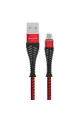 S61 Micro Usb Kablo 1.2m 2.1a - Kırmızı