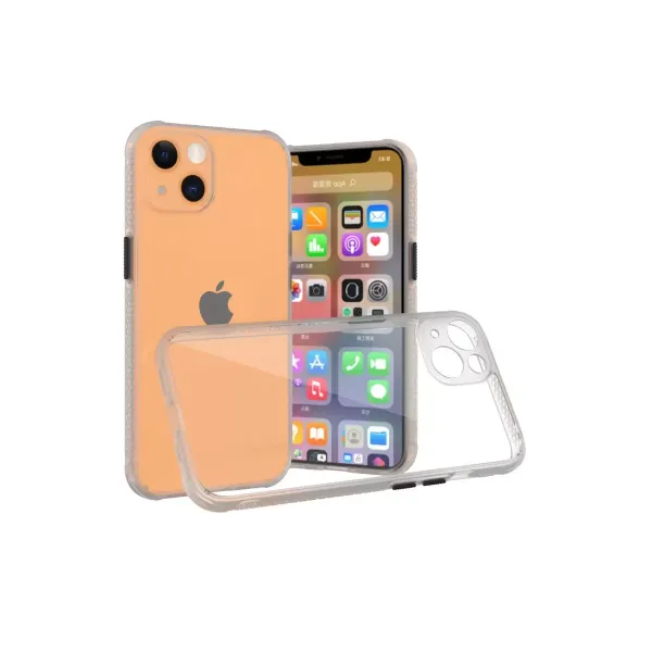 Apple İphone 13 Mini Kılıf Miami Şeffaf Silikon - Şeffaf