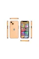 Apple İphone 13 Mini Kılıf Miami Şeffaf Silikon - Şeffaf