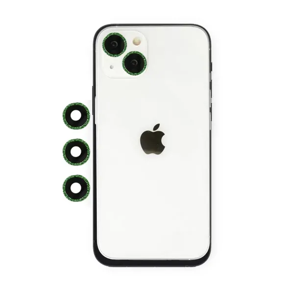 Apple İphone 14 Shine Kamera Lens - Yeşil
