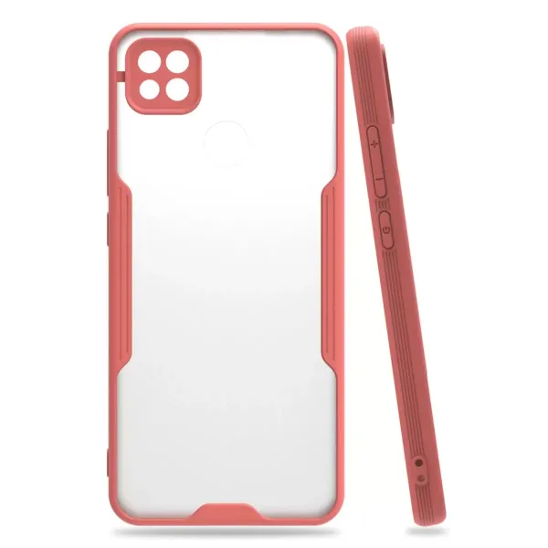 Xiaomi Redmi 9c Kılıf Platin Silikon - Pembe