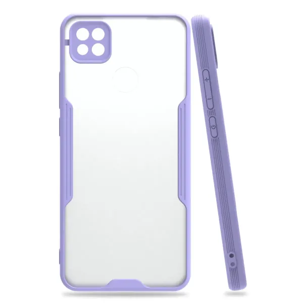 Xiaomi Redmi 9c Kılıf Platin Silikon - Lila