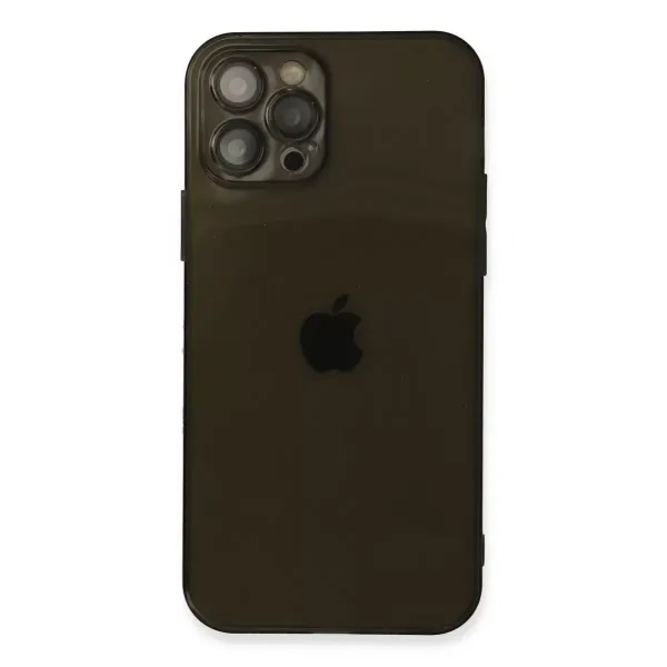 Apple İphone 12 Pro Kılıf Fly Lens Silikon - Siyah