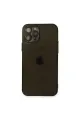 Apple İphone 12 Pro Kılıf Fly Lens Silikon - Siyah