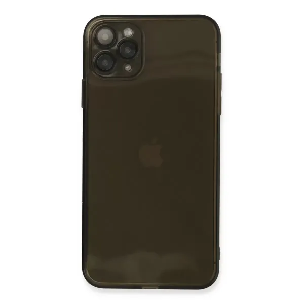 Apple İphone 11 Pro Kılıf Fly Lens Silikon - Siyah