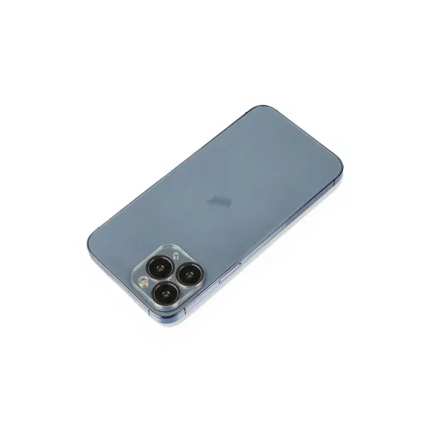 Apple İphone 11 Pro Max Shine Kamera Lens Koruma Cam - Siyah