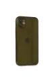 Apple İphone 12 Kılıf Fly Lens Silikon - Siyah
