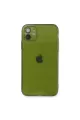 Apple İphone 12 Kılıf Fly Lens Silikon - Yeşil