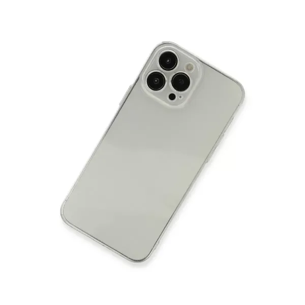 Apple İphone 13 Pro Kılıf Fly Lens Silikon - Şeffaf