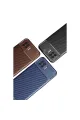 Oppo A73 Kılıf Auto Focus Karbon Kapak - Lacivert