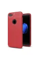 Apple İphone 7 Plus Kılıf Auto Focus Kapak - Kırmızı