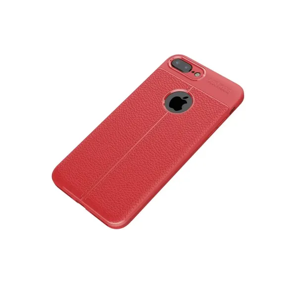 Apple İphone 7 Plus Kılıf Auto Focus Kapak - Kırmızı
