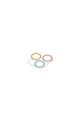 Apple İphone 11 Pro Max Renkli Kamera Lens Koruma Cam - Pembe-mavi