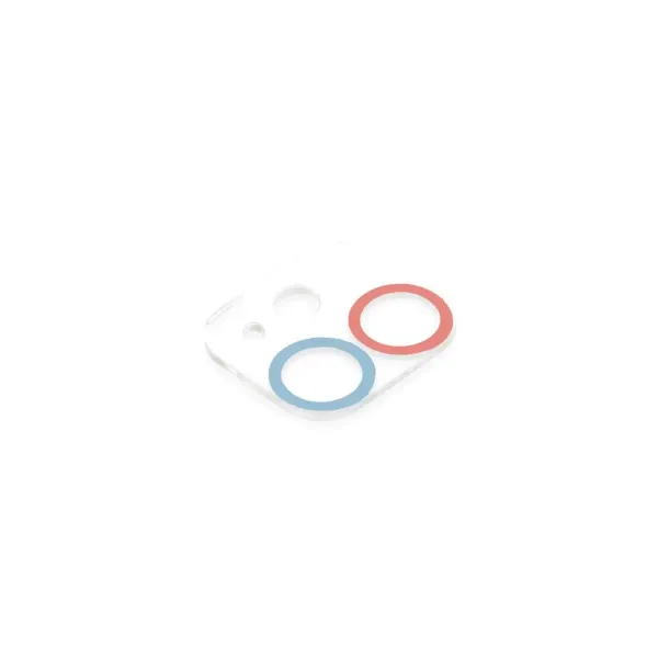 Apple İphone 12 Mini Renkli Kamera Lens Koruma Cam - Pembe-mavi