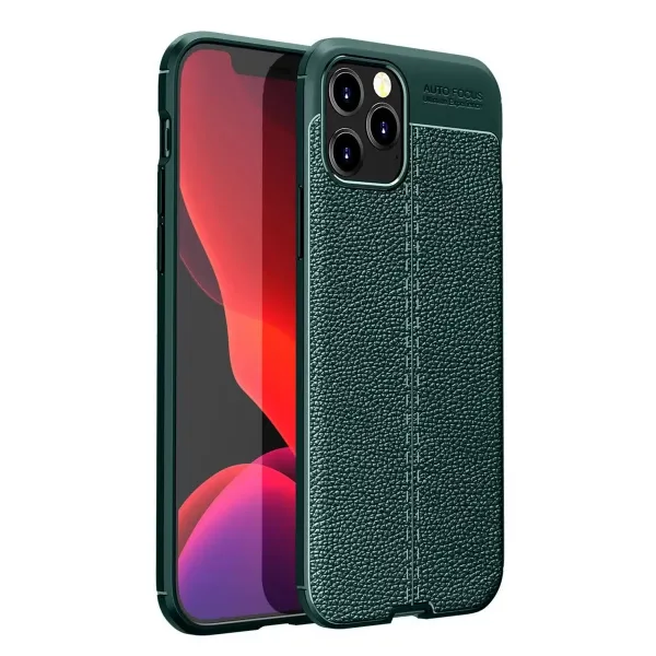 Apple İphone 12 Pro Max Kılıf Auto Focus Kapak - Yeşil