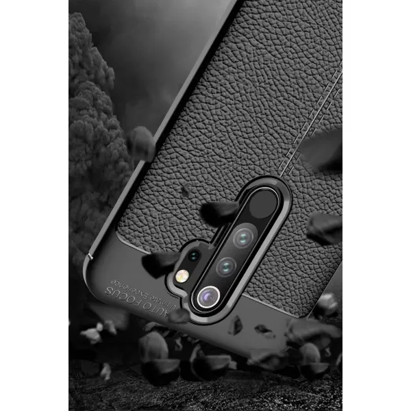 Xiaomi Redmi Note 8 Pro Kılıf Auto Focus Kapak - Lacivert