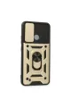Realme C11 2021 Kılıf Pars Lens Yüzüklü Silikon - Gold