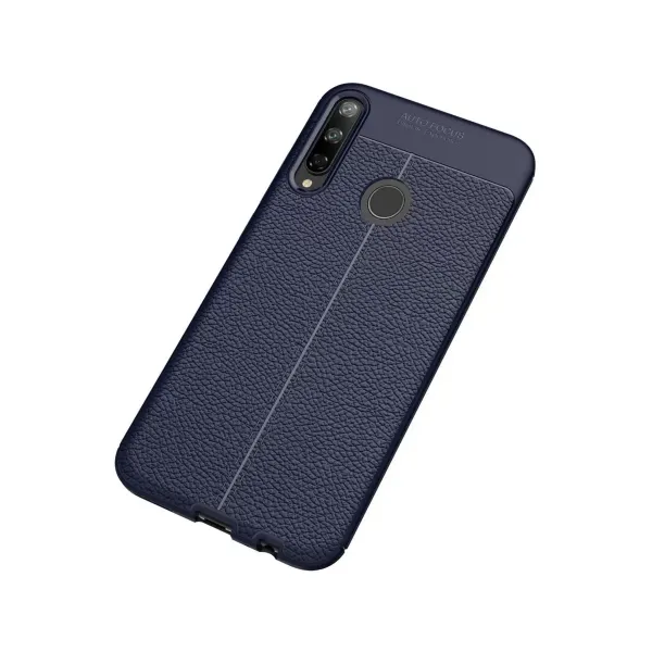 Huawei P40 Lite E Kılıf Auto Focus Kapak - Lacivert
