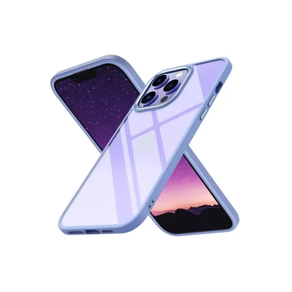 Apple İphone 13 Pro Max Kılıf Power Silikon - Lila