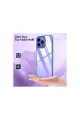 Apple İphone 13 Pro Max Kılıf Power Silikon - Lila