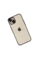 Apple İphone 13 Kılıf Razer Lensli Silikon - Siyah